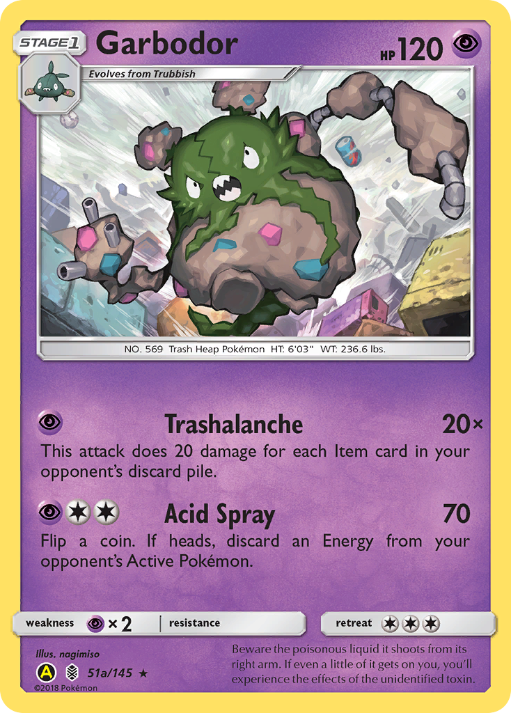 Garbodor - Guardians Rising SET-51a