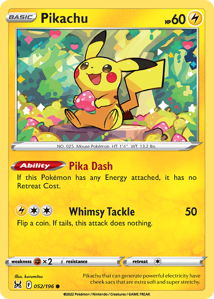 Pikachu - Lost Origin SET-52