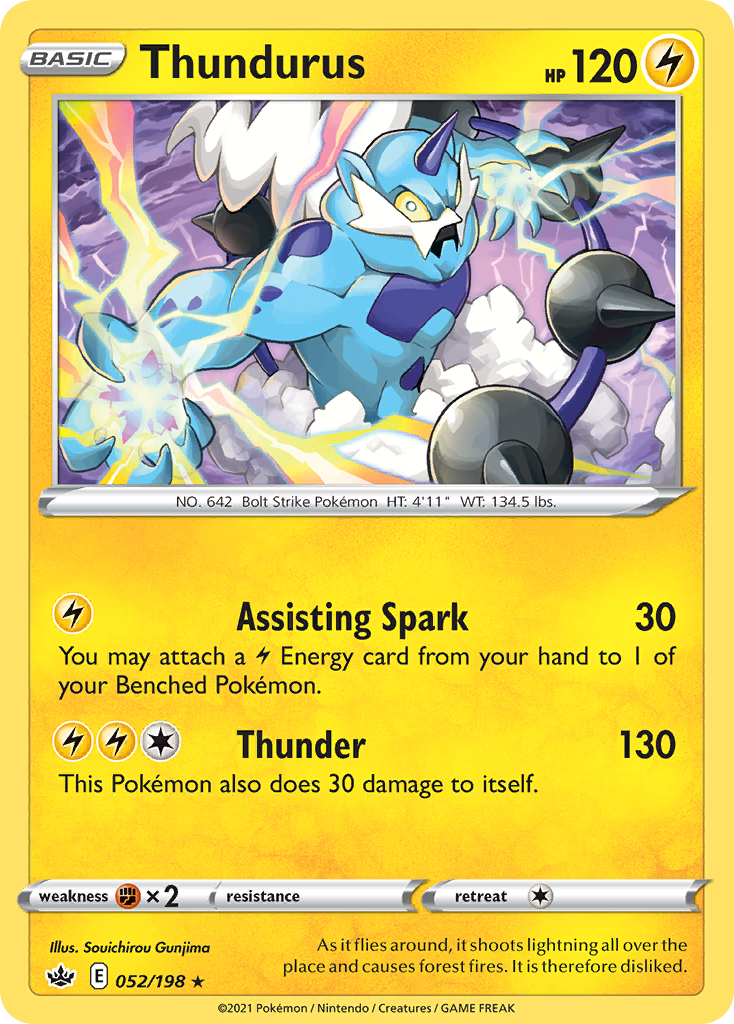 Thundurus - Chilling Reign SET-52