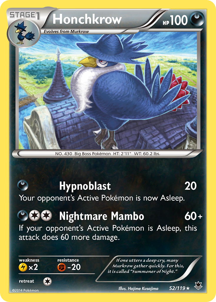 Honchkrow - Phantom Forces SET-52