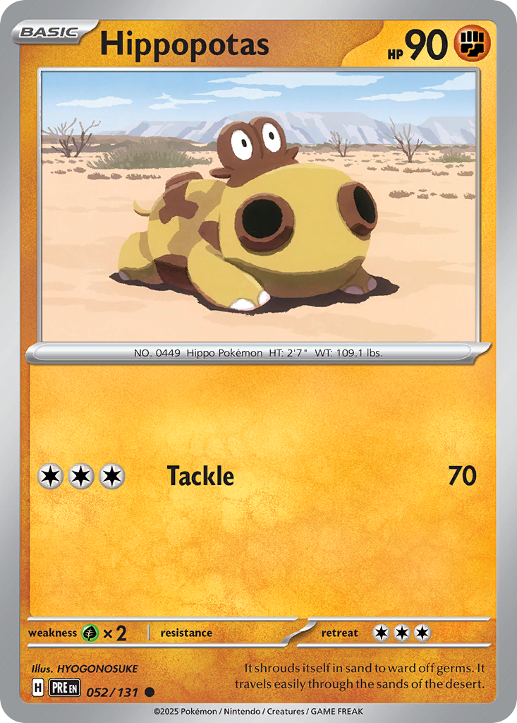 Hippopotas - Prismatic Evolutions SET-52