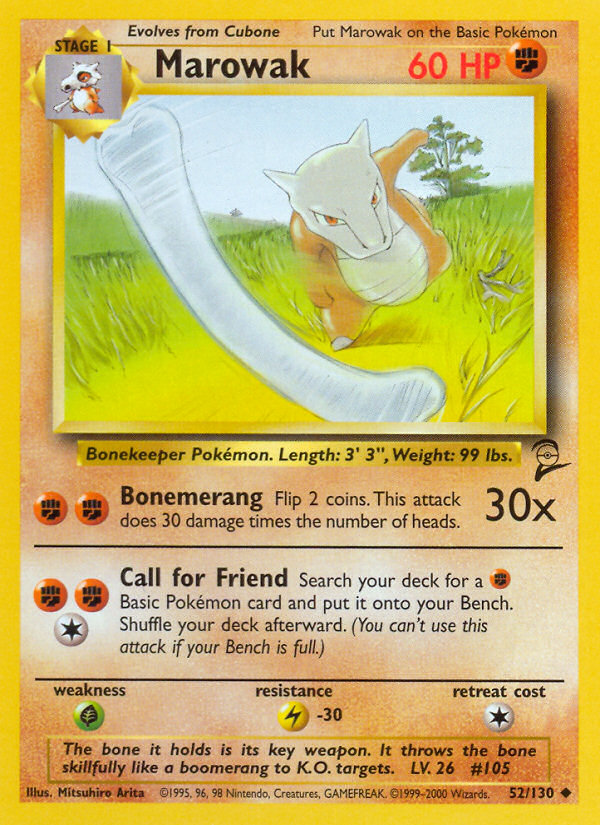 Marowak - Base SET 2-52