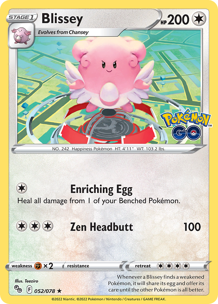Blissey - Pokemon GO SET-52