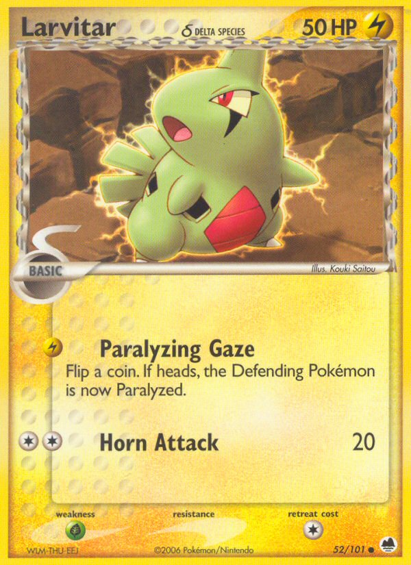 Larvitar? - Dragon Frontiers SET-52