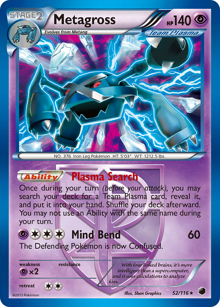Metagross - Plasma Freeze SET-52