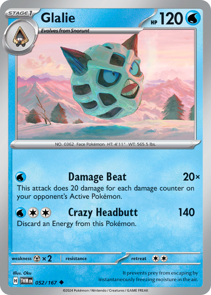 Glalie - Twilight Masquerade SET-52