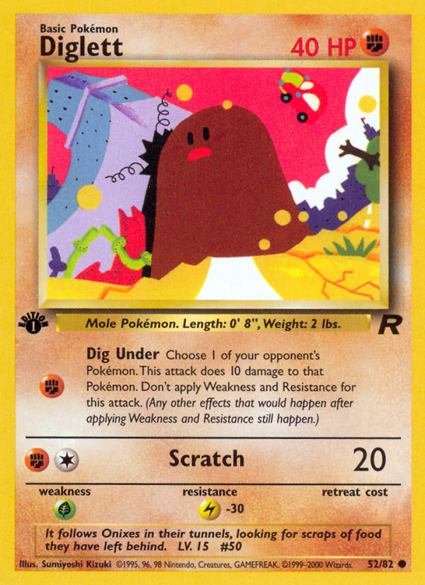 Diglett - Team Rocket SET-52