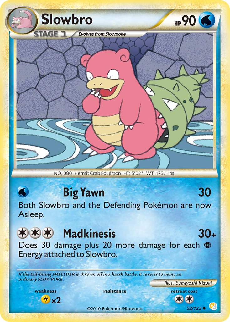 Slowbro - HeartGold & SoulSilver SET-52