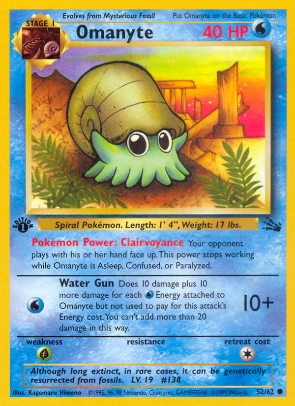Omanyte - Fossil SET-52