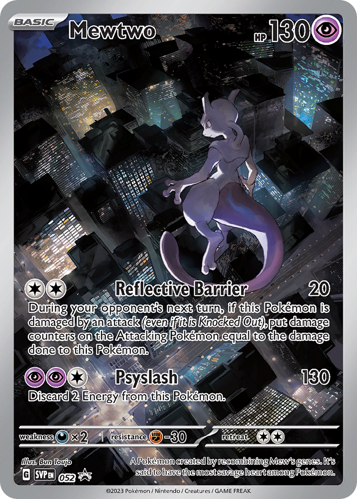 Mewtwo - Scarlet & Violet Black Star Promos SET-52