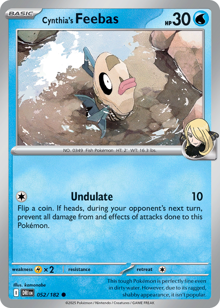 Cynthia's Feebas - Destined Rivals SET-52