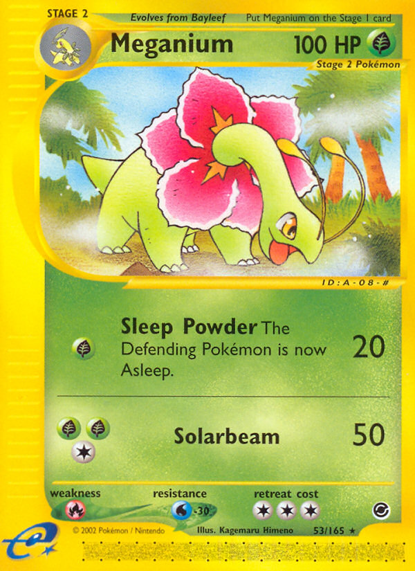 Meganium - Expedition Base Set SET-53