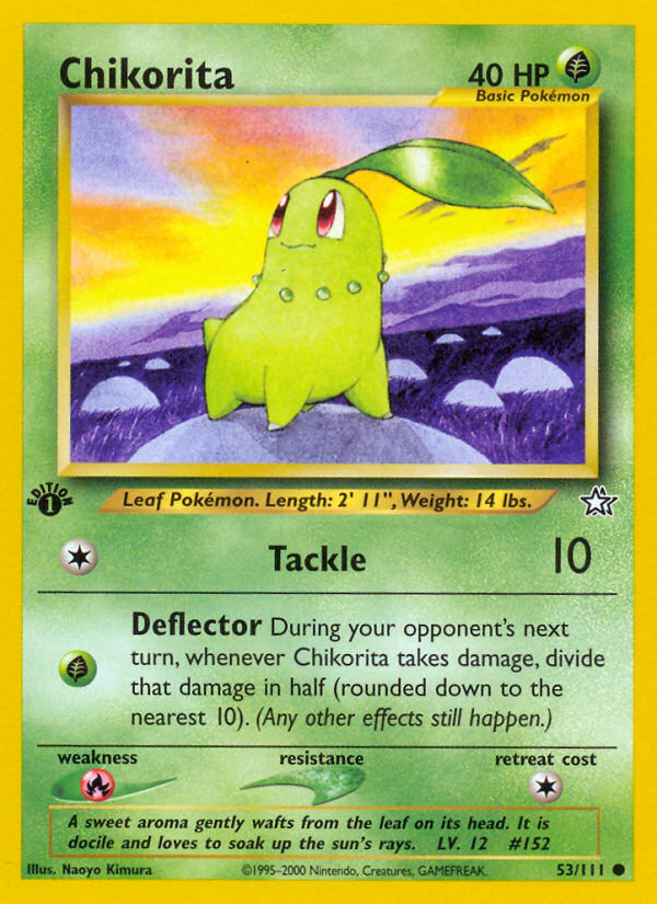 Chikorita - Neo Genesis SET-53