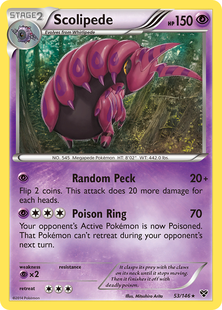 Scolipede - XY SET-53