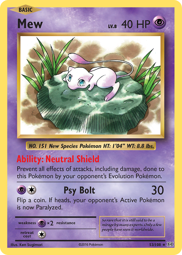 Mew - Evolutions SET-53