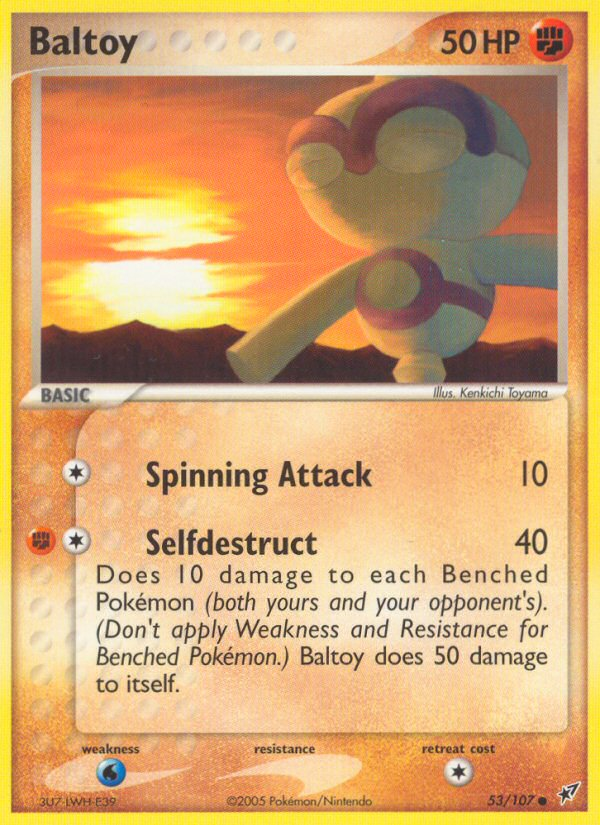 Baltoy - Deoxys SET-53