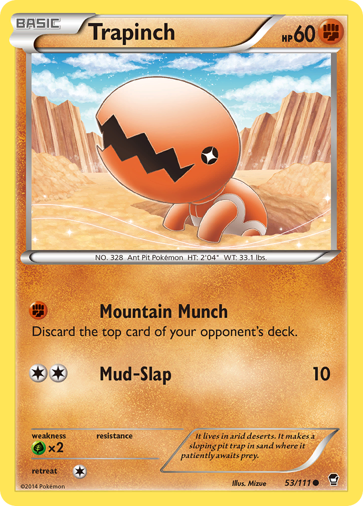 Trapinch - Furious Fists SET-53
