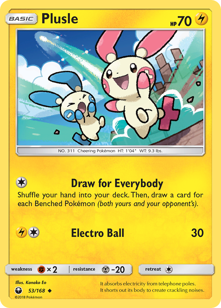 Plusle - Celestial Storm SET-53