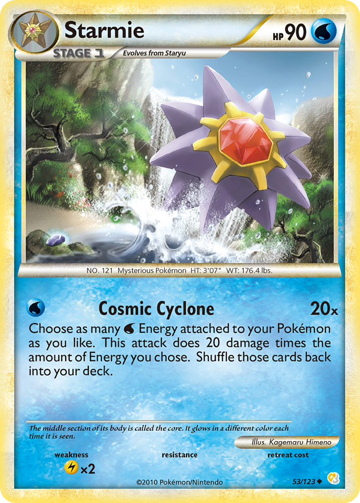 Starmie - HeartGold & SoulSilver SET-53