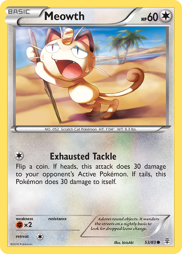 Meowth - Generations SET-53