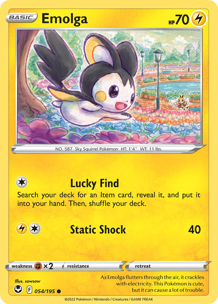 Emolga - Silver Tempest SET-54