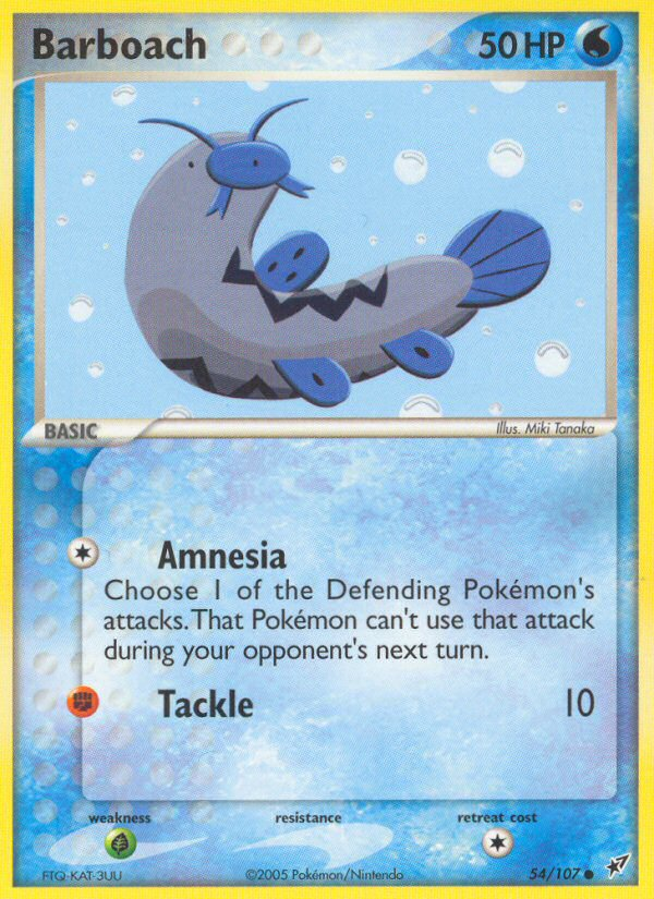 Barboach - Deoxys SET-54