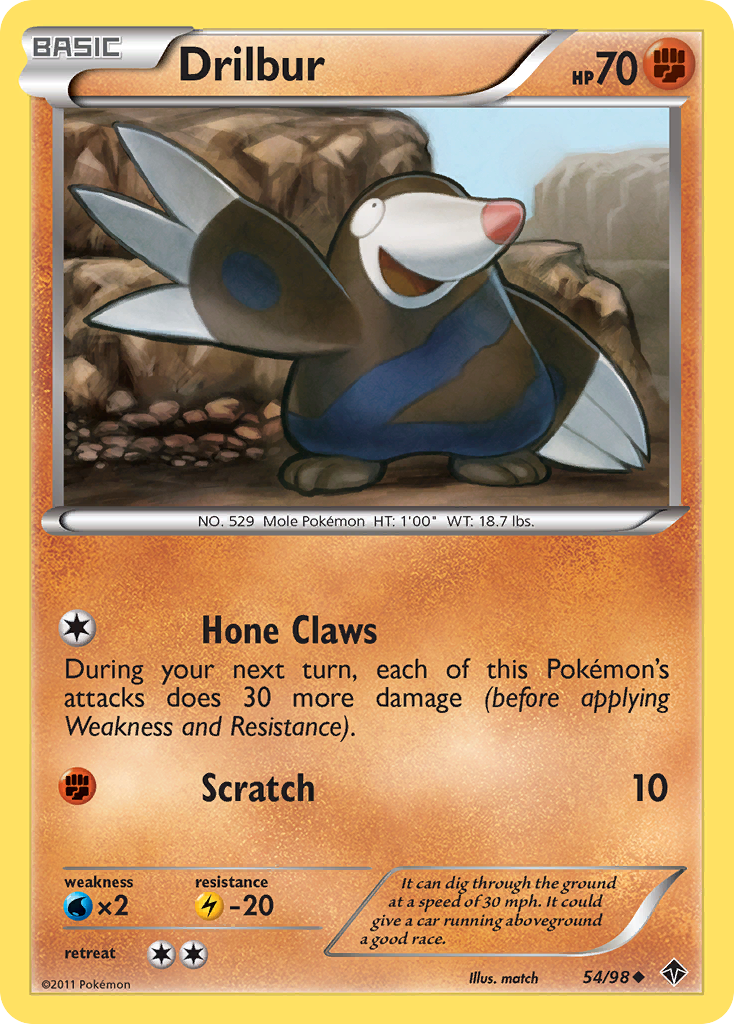 Drilbur - Emerging Powers SET-54