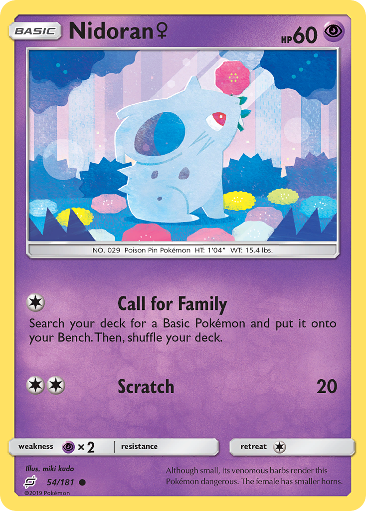 Nidoran ? - Team Up SET-54