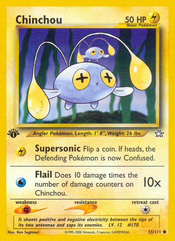 Chinchou - Neo Genesis SET-55