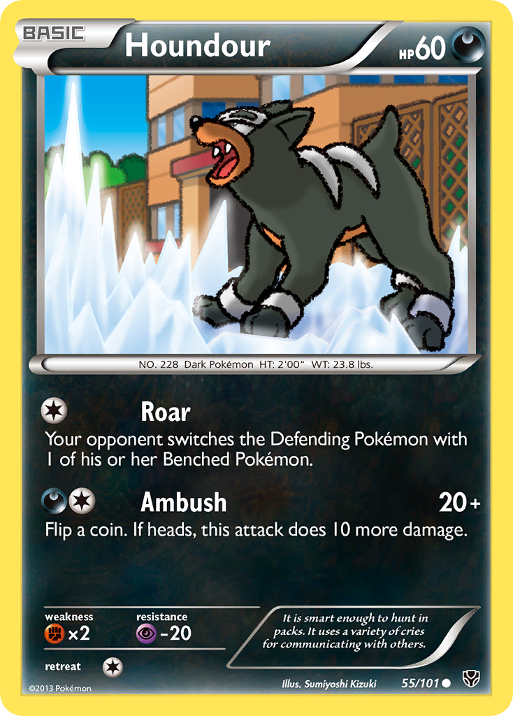 Houndour - Plasma Blast SET-55