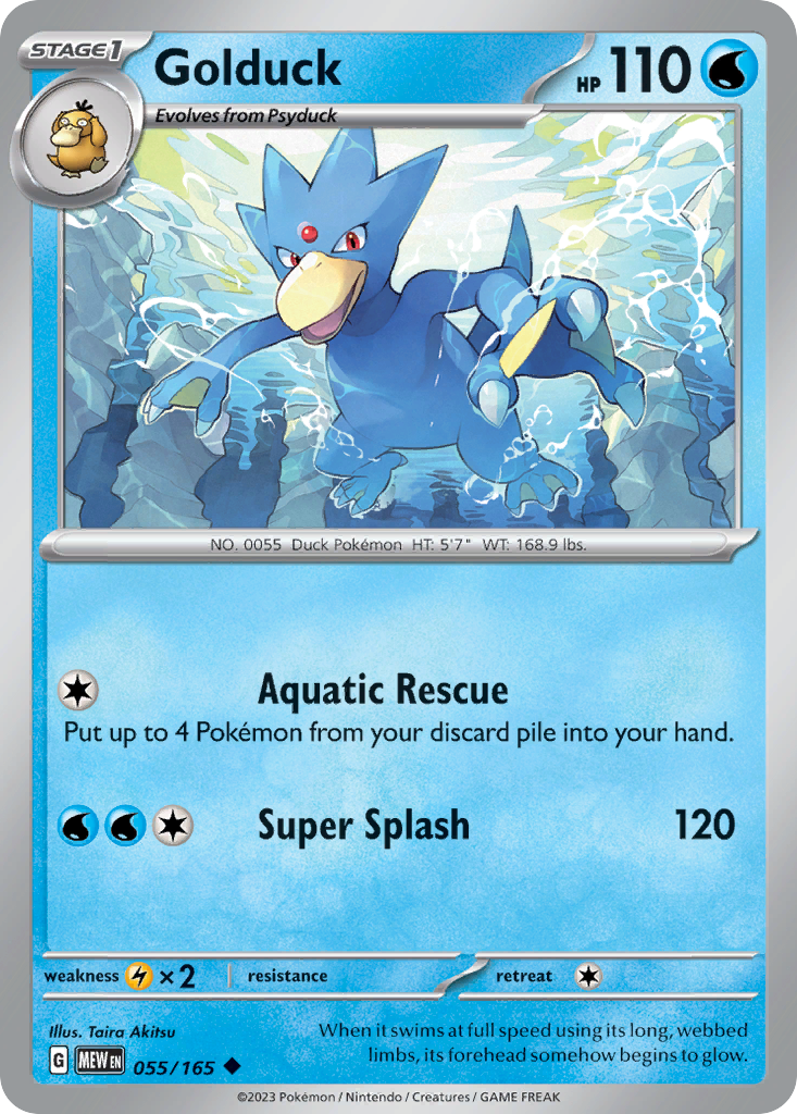 Golduck - 151 SET-55