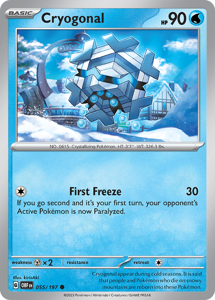 Cryogonal - Obsidian Flames SET-55
