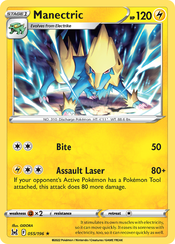 Manectric - Lost Origin SET-55
