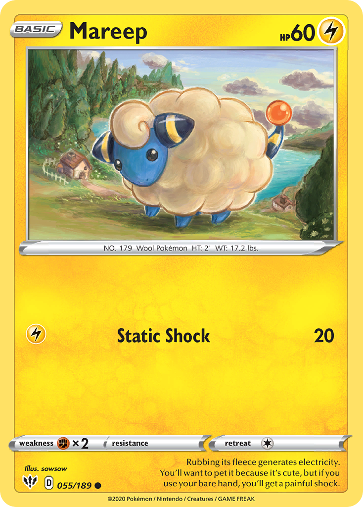 Mareep - Darkness Ablaze SET-55