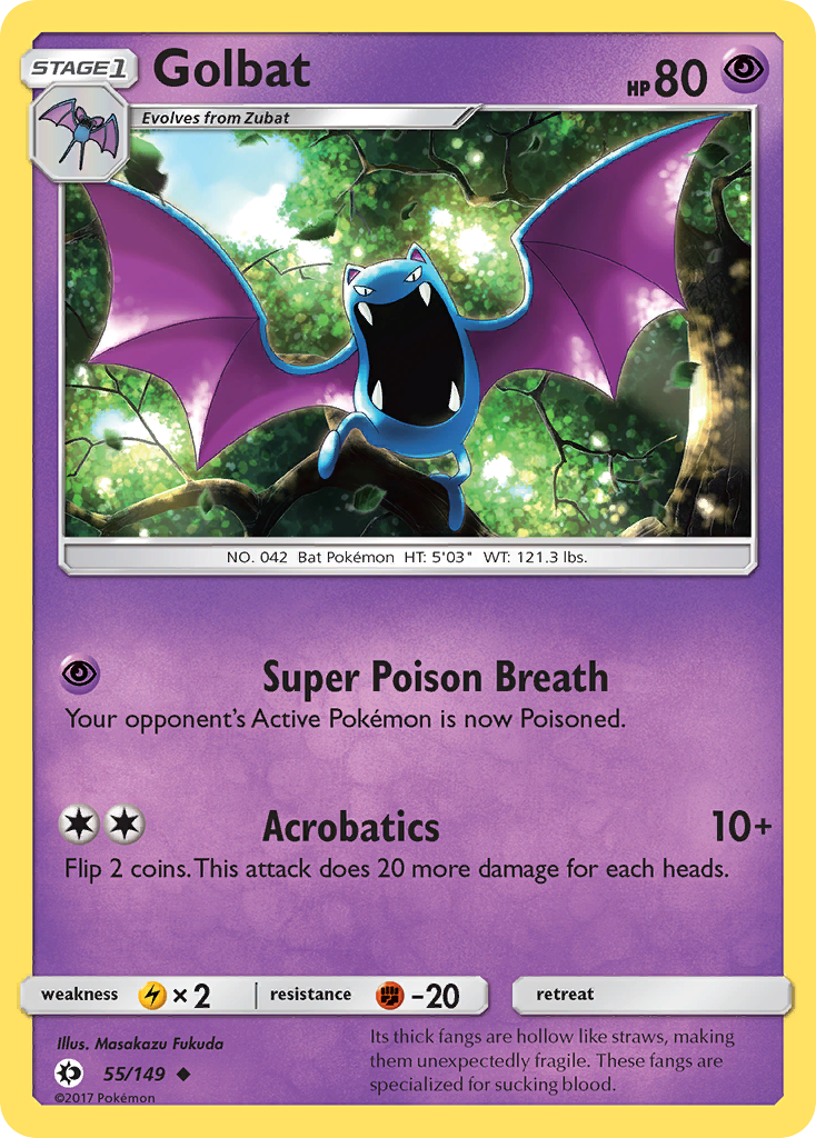 Golbat - Sun & Moon SET-55