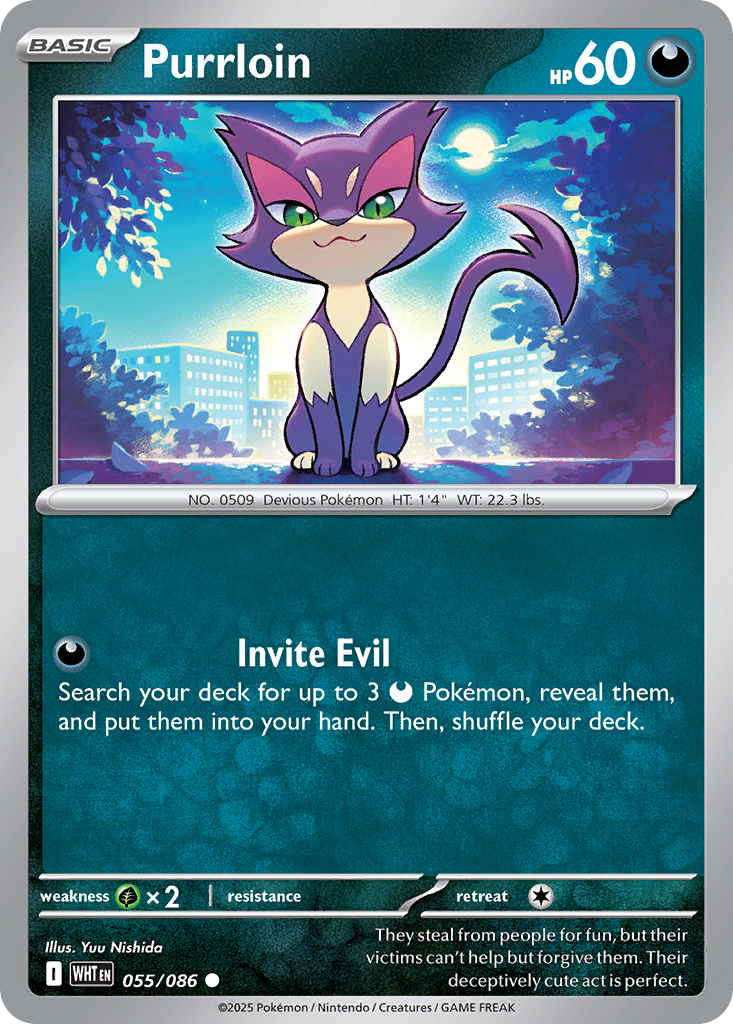 Purrloin - White Flare SET-55