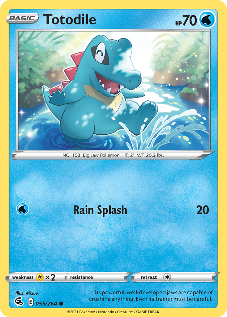 Totodile - Fusion Strike SET-55