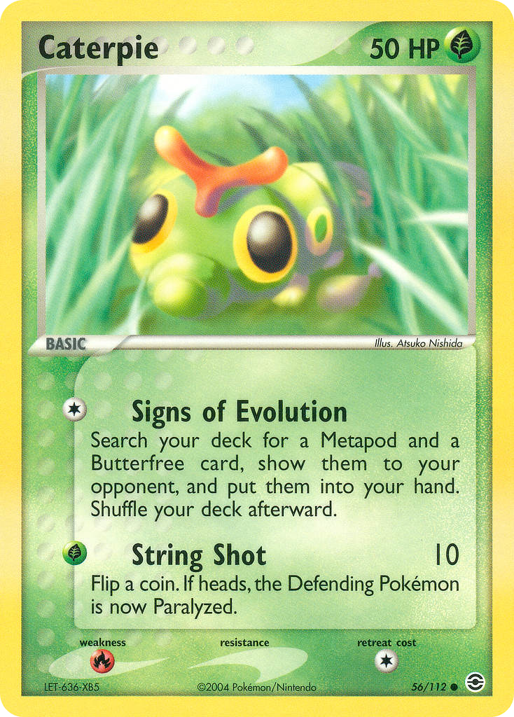 Caterpie - FireRed & LeafGreen SET-56