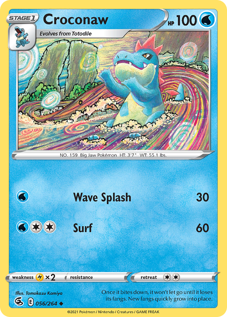 Croconaw - Fusion Strike SET-56