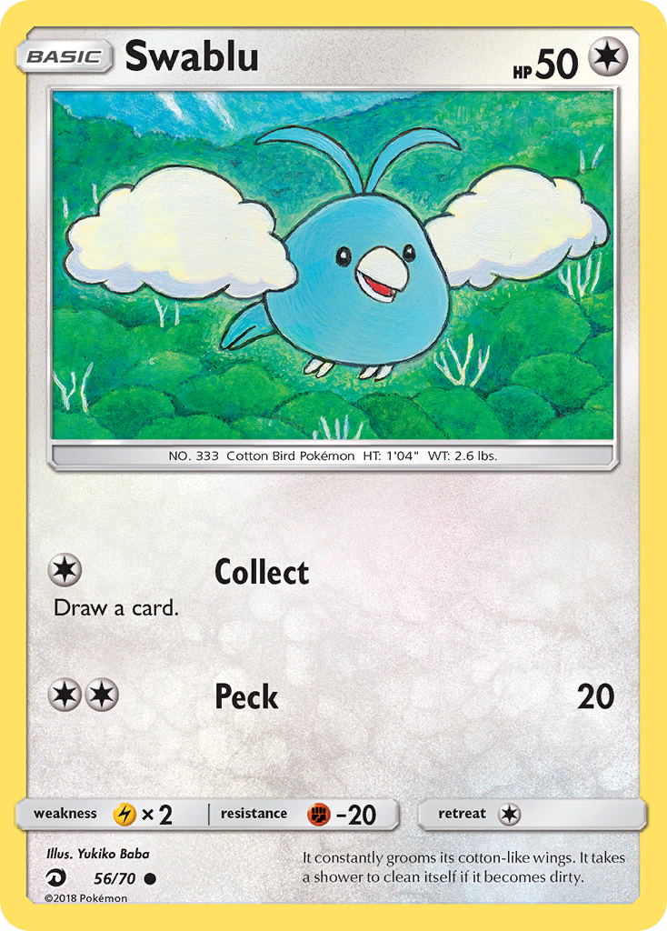 Swablu - Dragon Majesty SET-56