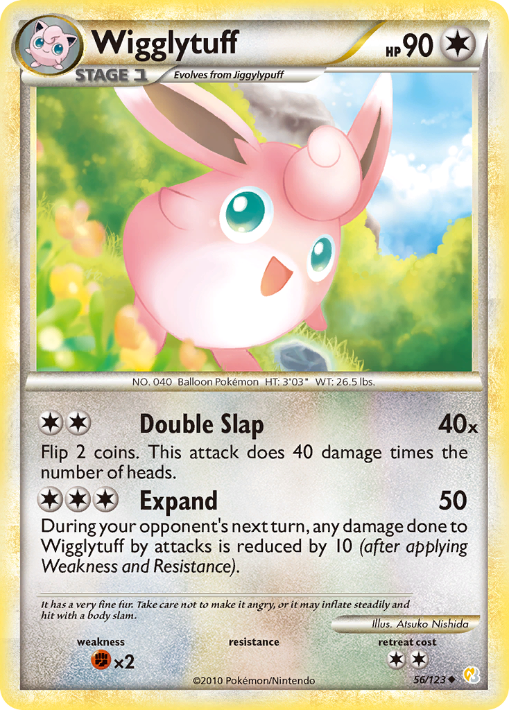 Wigglytuff - HeartGold & SoulSilver SET-56