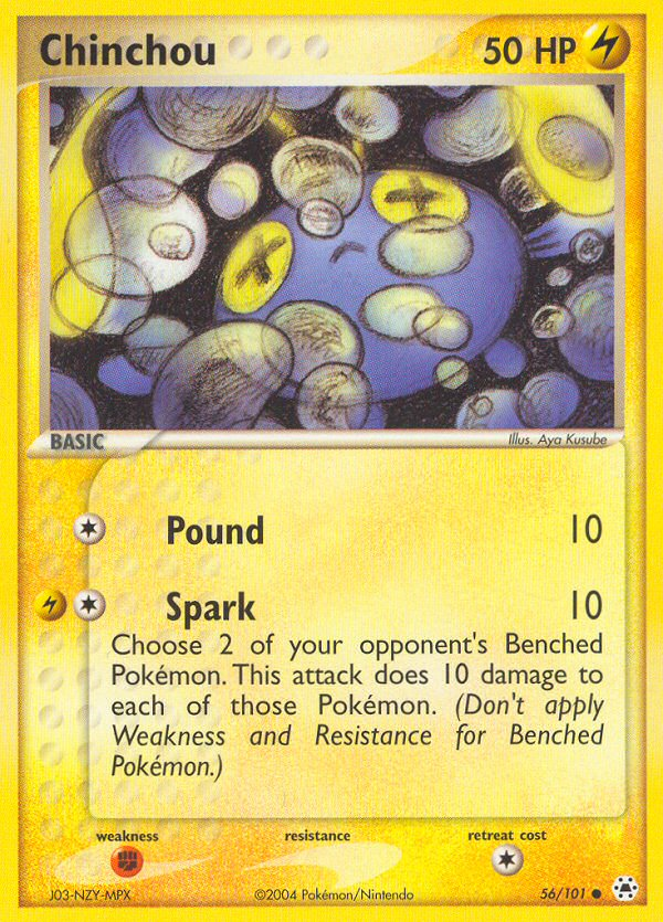 Chinchou - Hidden Legends SET-56
