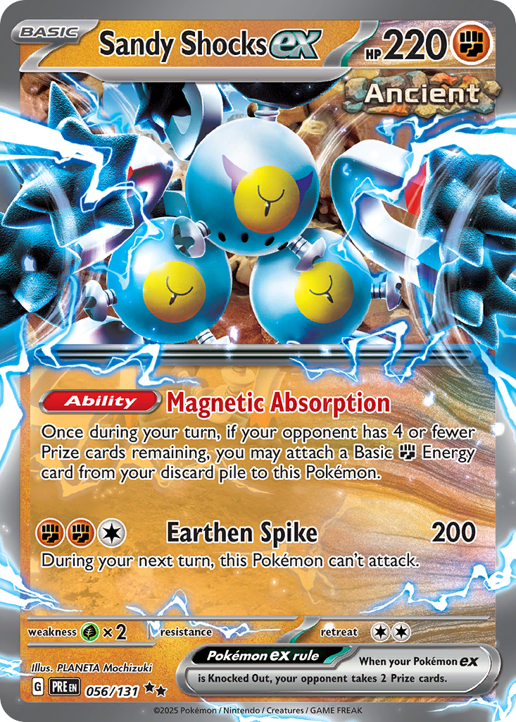 Sandy Shocks EX - Prismatic Evolutions SET-56