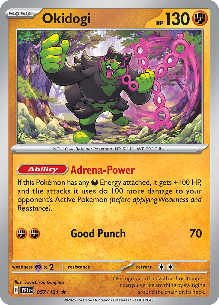 Okidogi - Prismatic Evolutions SET-57