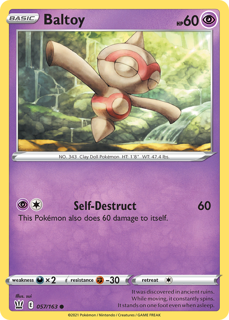 Baltoy - Battle Styles SET-57