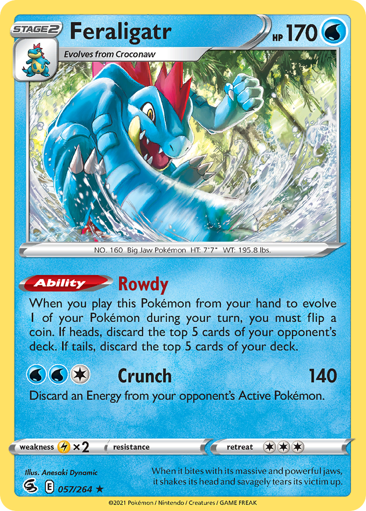 Feraligatr - Fusion Strike SET-57