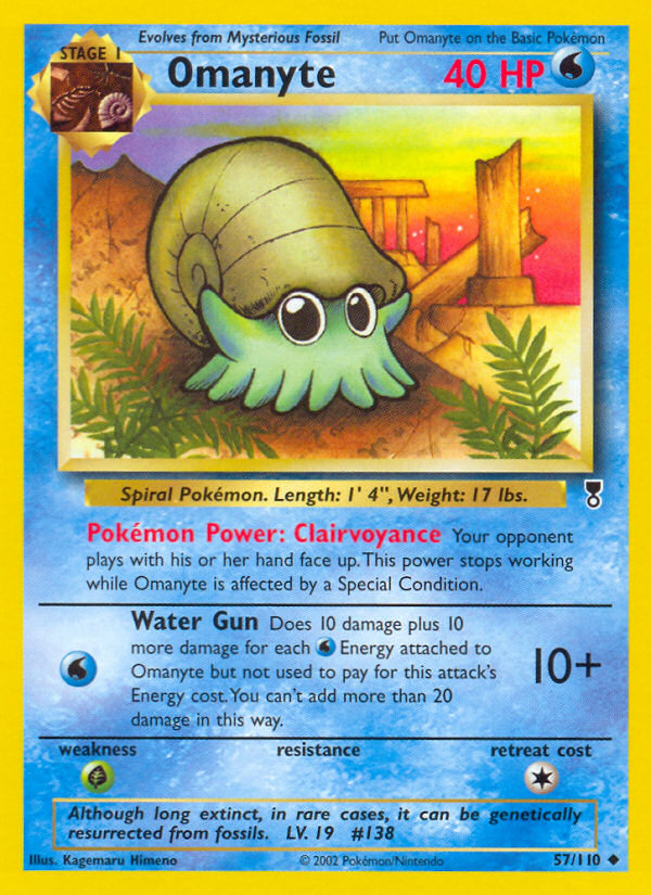 Omanyte - Legendary Collection SET-57