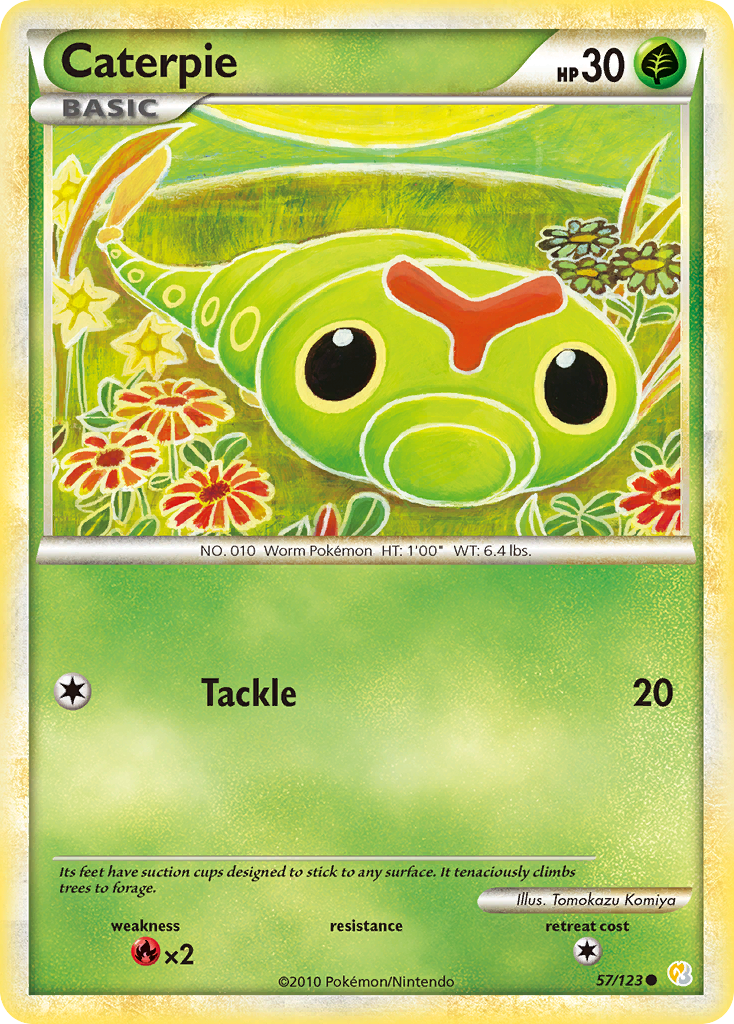Caterpie - HeartGold & SoulSilver SET-57