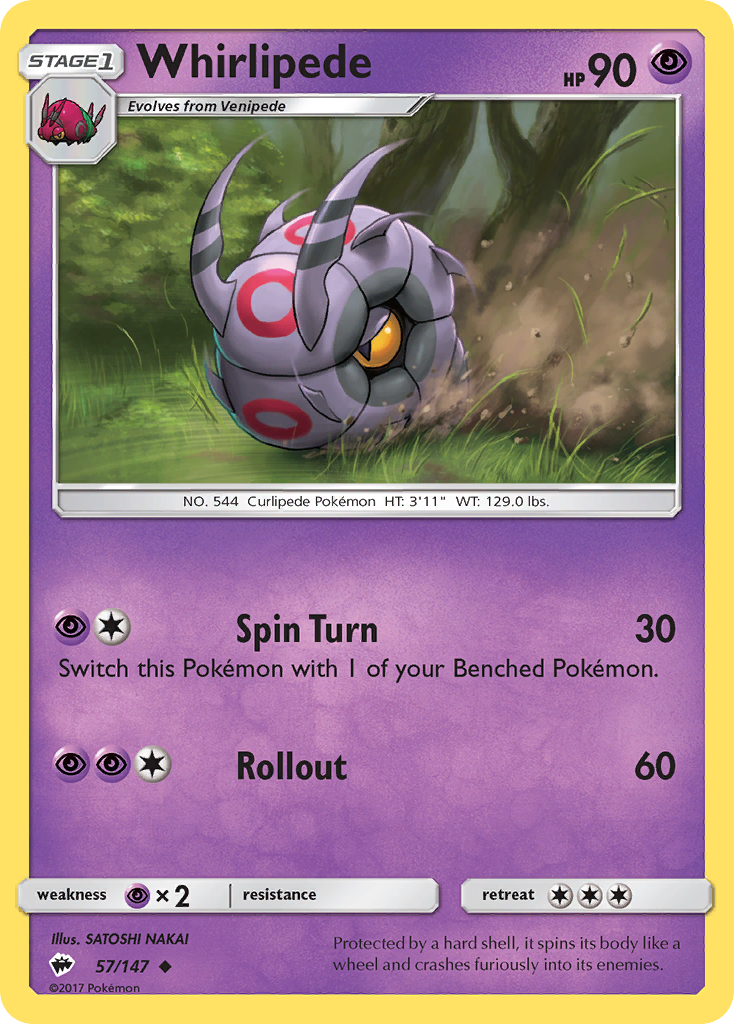Whirlipede - Burning Shadows SET-57