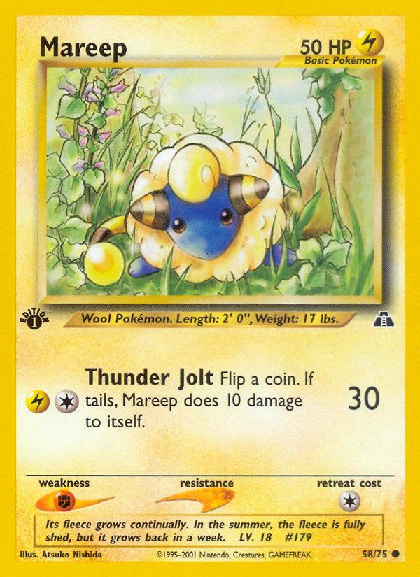 Mareep - Neo Discovery SET-58